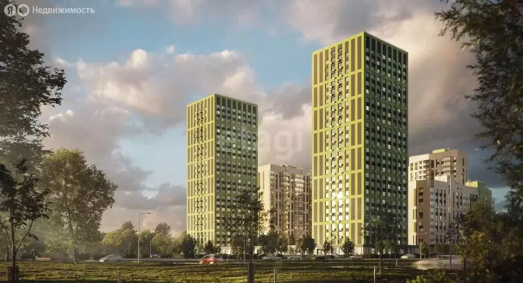 2-комнатная квартира: Казань, улица Александра Курынова, 1/1 (48.46 м) - Фото 0