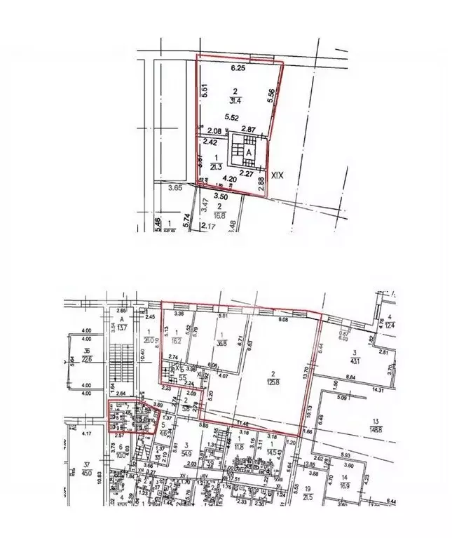 Помещение свободного назначения в Москва Холодильный пер., 3к1с8 (313 ... - Фото 2