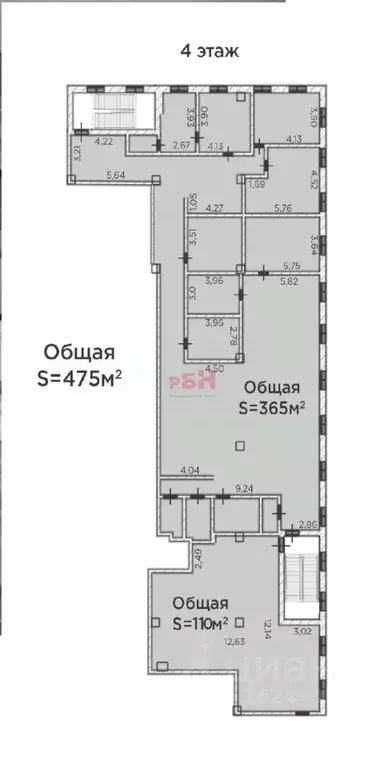 Офис в Тюменская область, Тюмень Комсомольская ул., 57 (475 м) - Фото 1