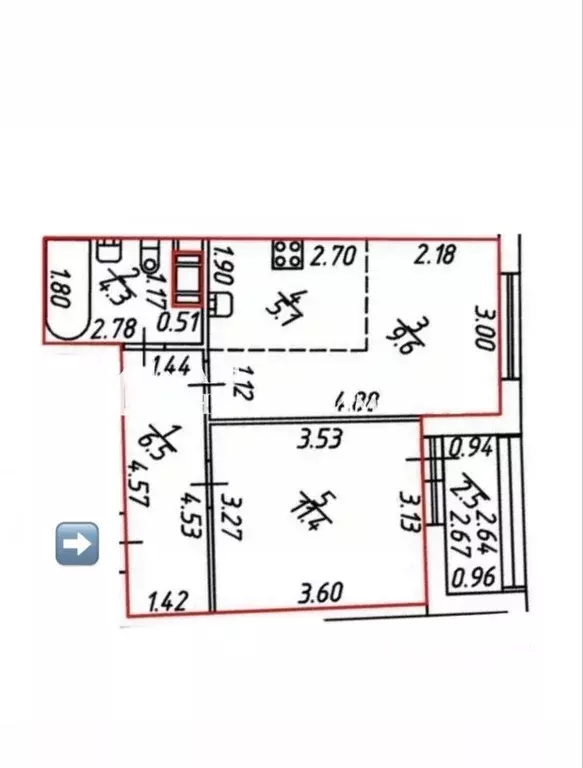 1-к кв. Санкт-Петербург просп. Крузенштерна, 2 (36.9 м) - Фото 2