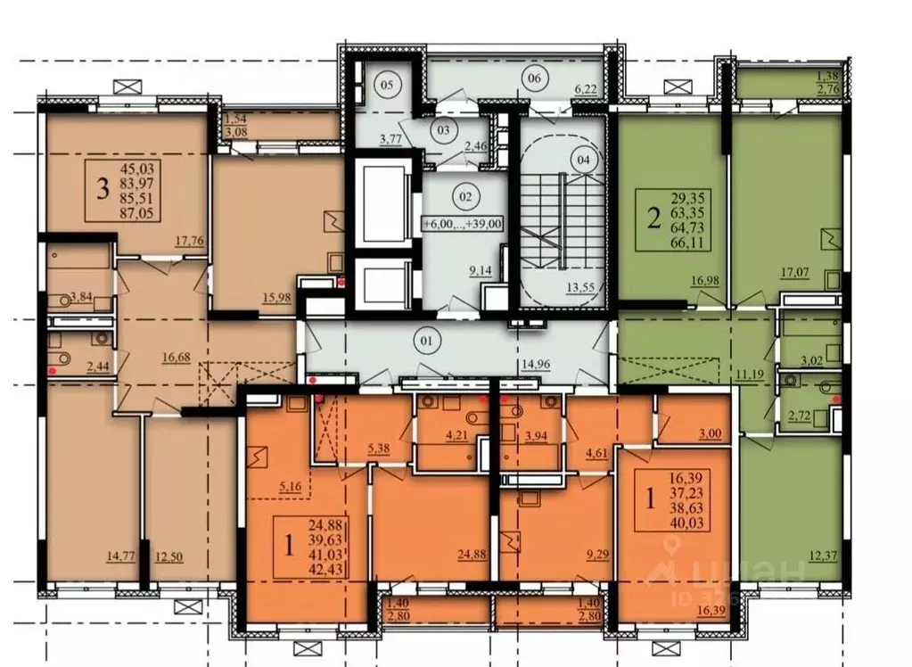 1-к кв. Башкортостан, Уфа Затон-Восточный жилрайон, Паруса жилой ... - Фото 2