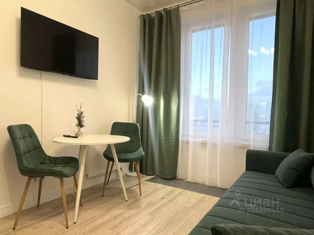 Студия Санкт-Петербург наб. Миклухо-Маклая, 3к1 (25.0 м) - Фото 1