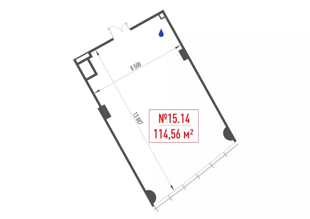Офис (112.56 м) - Фото 1
