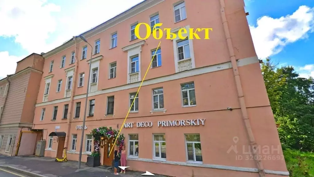Помещение свободного назначения в Санкт-Петербург Приморский просп., ... - Фото 0