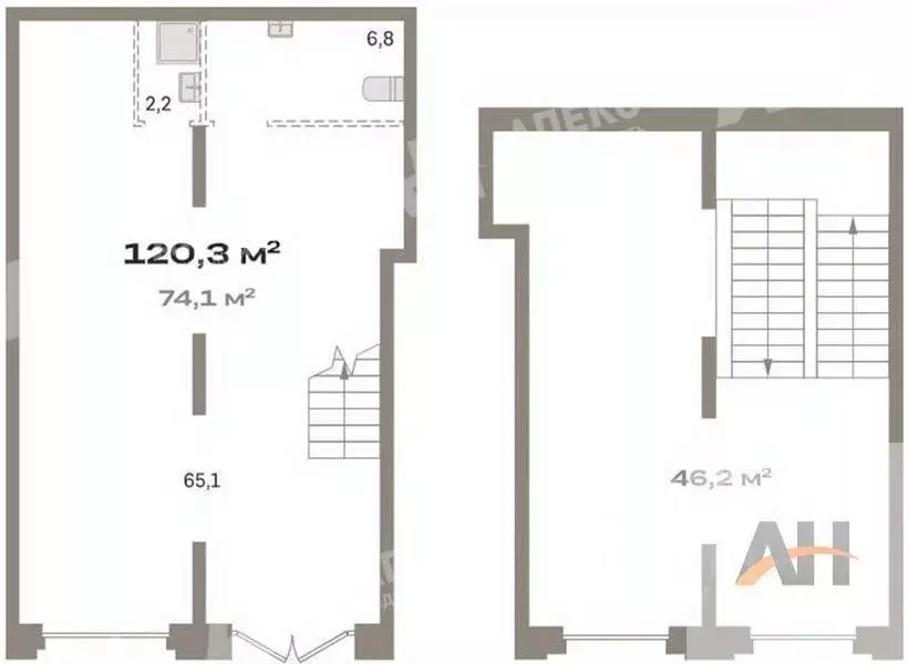 Помещение свободного назначения в Москва Тагильская ул., 6 (120 м) - Фото 2