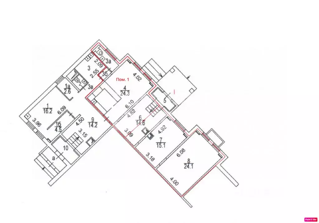 Помещение свободного назначения в Москва Дмитровское ш., 165Ек9 (48 м) - Фото 2