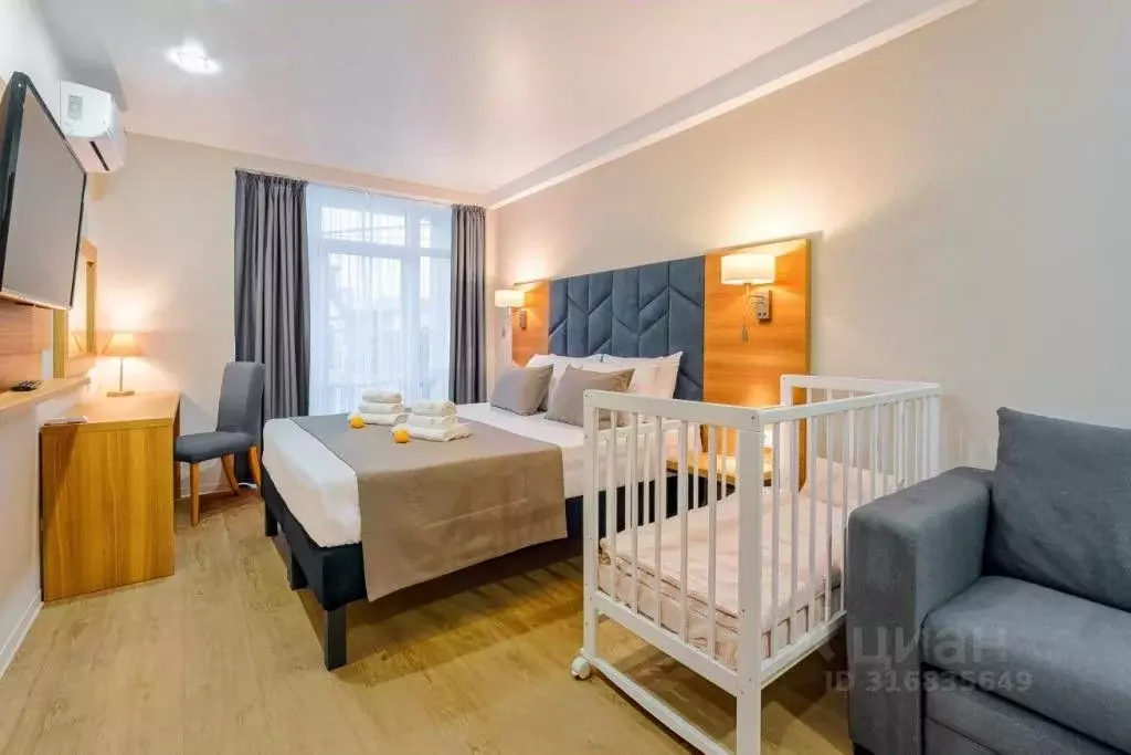 Комната Краснодарский край, Анапа 1-й проезд, 7 (30.0 м) - Фото 1