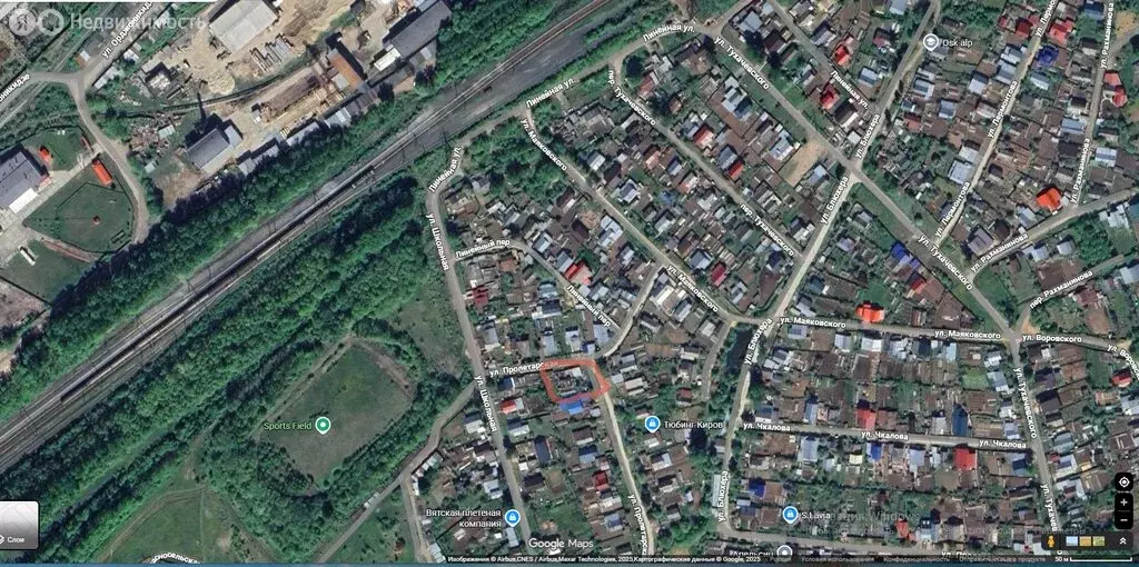 Участок в Киров, Нововятский район, Пролетарская улица, 34 (7 м) - Фото 1