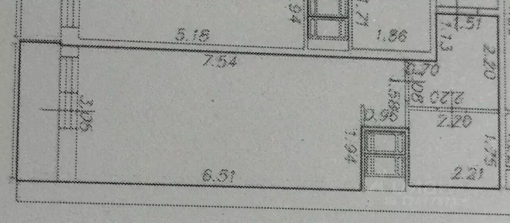 Студия Санкт-Петербург ул. Маршала Казакова, 72к1 (29.3 м) - Фото 2