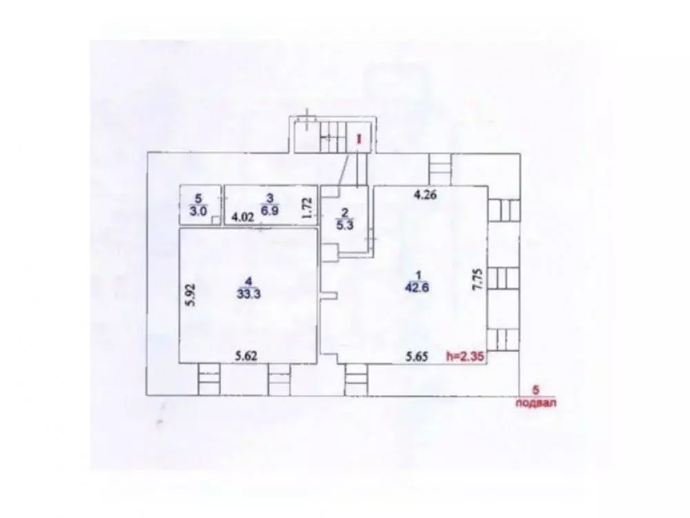 Помещение свободного назначения в Москва Новая Басманная ул., 20С5 ... - Фото 2