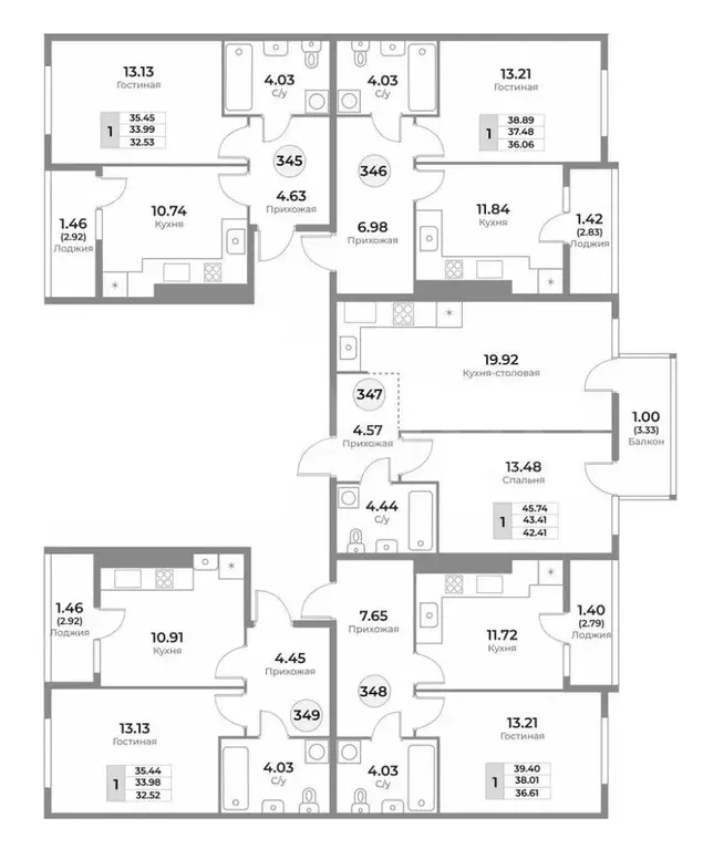 1-к кв. Калининградская область, Калининград Пригородная ул., 18 ... - Фото 2