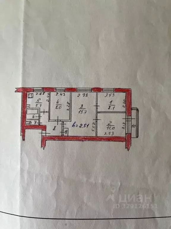 4-к кв. Московская область, Краснозаводск Сергиево-Посадский район, ... - Фото 2