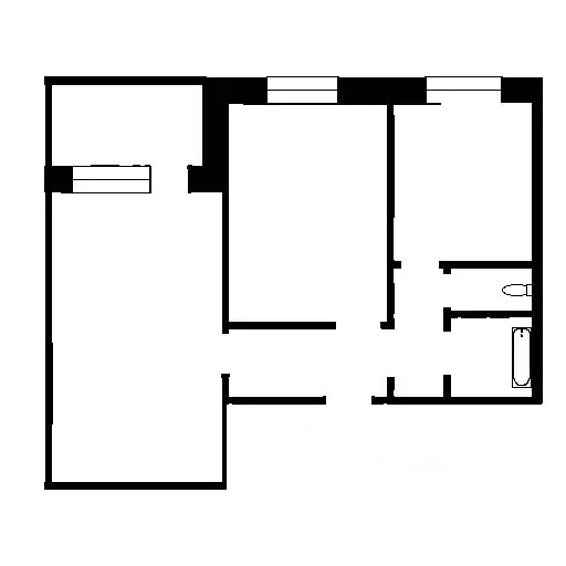 2-к кв. Нижегородская область, Нижний Новгород ул. Ногина, 22 (47.0 м) - Фото 1