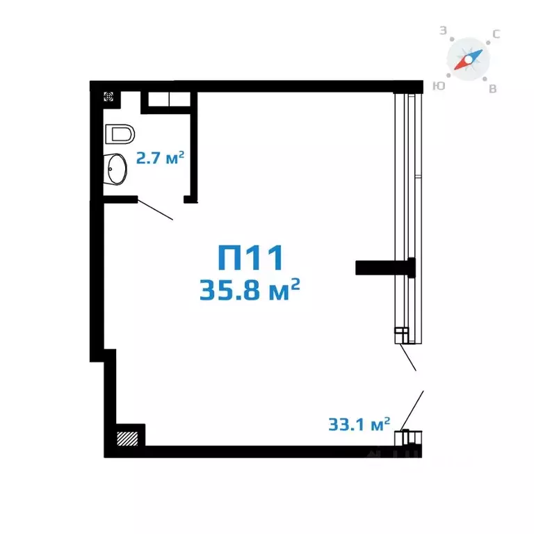 Помещение свободного назначения в Нижегородская область, Нижний ... - Фото 2