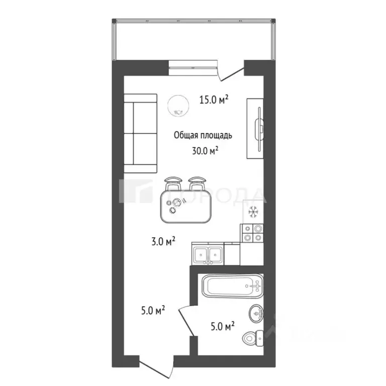 Студия Новосибирская область, Новосибирск ул. Дуси Ковальчук, 378В ... - Фото 2