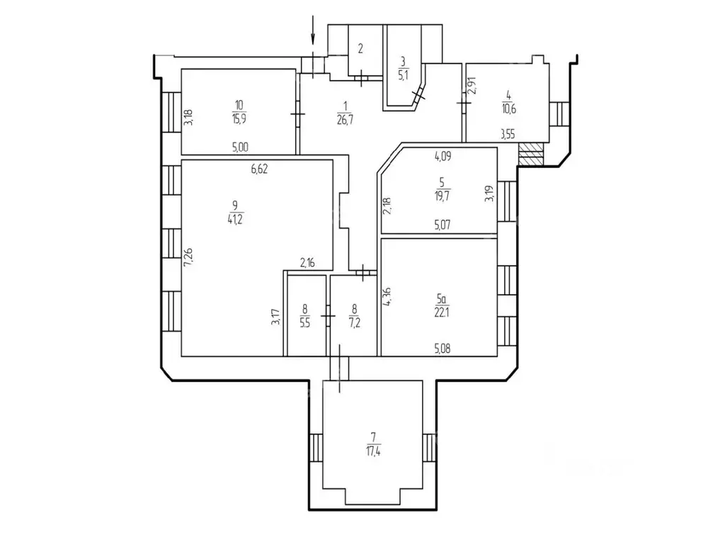 Офис в Москва Яузский бул., 13С3 (171 м) - Фото 2