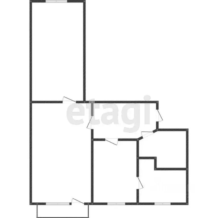 3-к кв. Свердловская область, Нижний Тагил ул. Космонавтов, 45 (65.2 ... - Фото 2