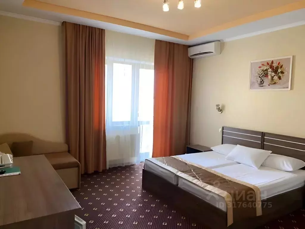 Комната Крым, Сакский район, Новофедоровка пгт ул. Прибрежная, 20 - Фото 1