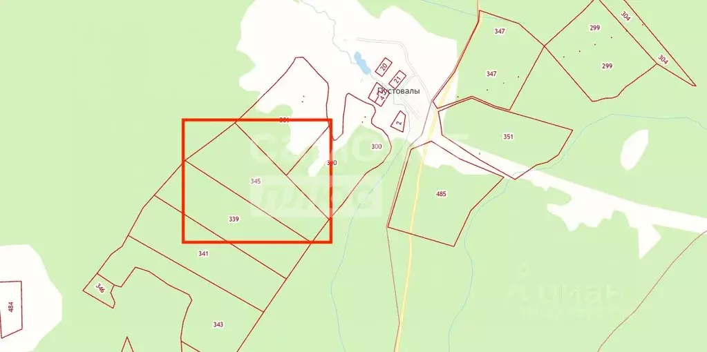 Участок в Пермский край, Ильинский муниципальный округ, д. Пустовалы  ... - Фото 1