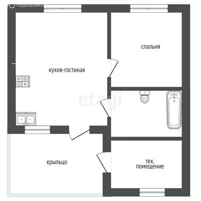 Дом в Пермь (40 м) - Фото 1