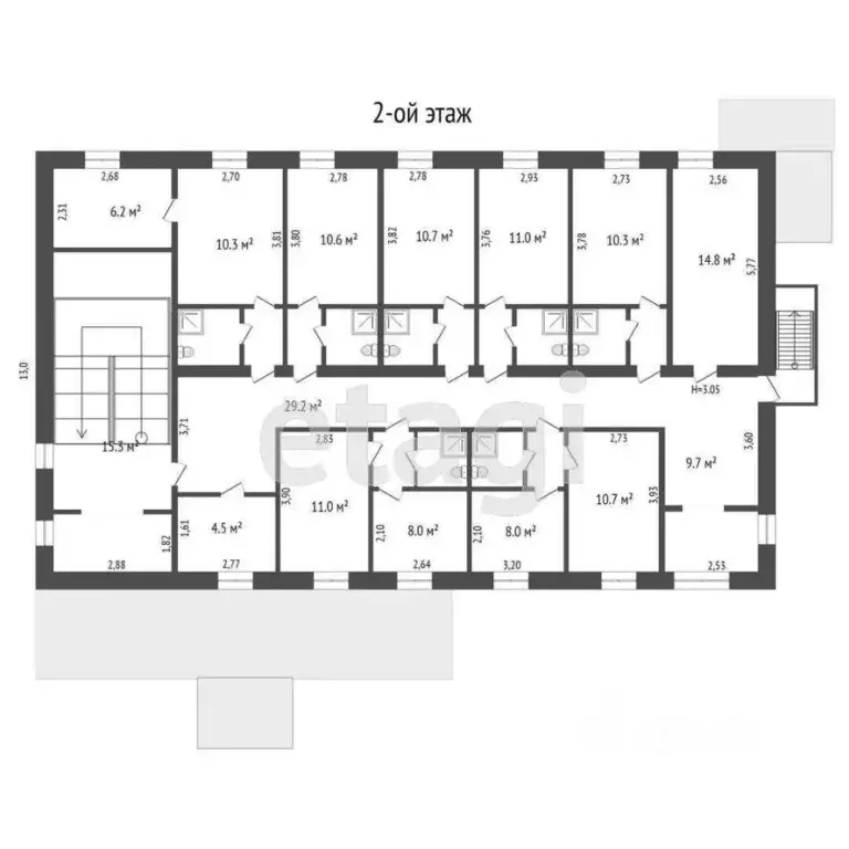 Офис в Вологодская область, Грязовец ул. Карла Маркса, 59 (846 м) - Фото 2