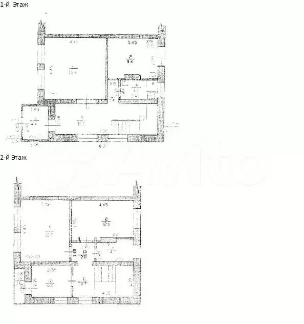 4-к. квартира, 97,4 м, 1/2 эт. - Фото 1