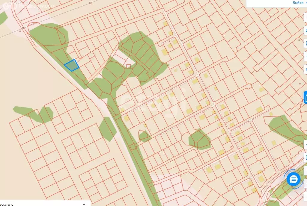 Участок в село Ленинское, микрорайон Олимп (6 м) - Фото 1