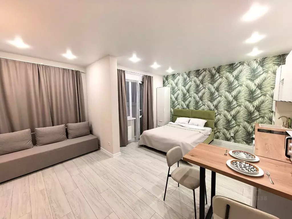 Студия Ростовская область, Аксай ул. Александра Невского, 2к2 (33.0 м) - Фото 2