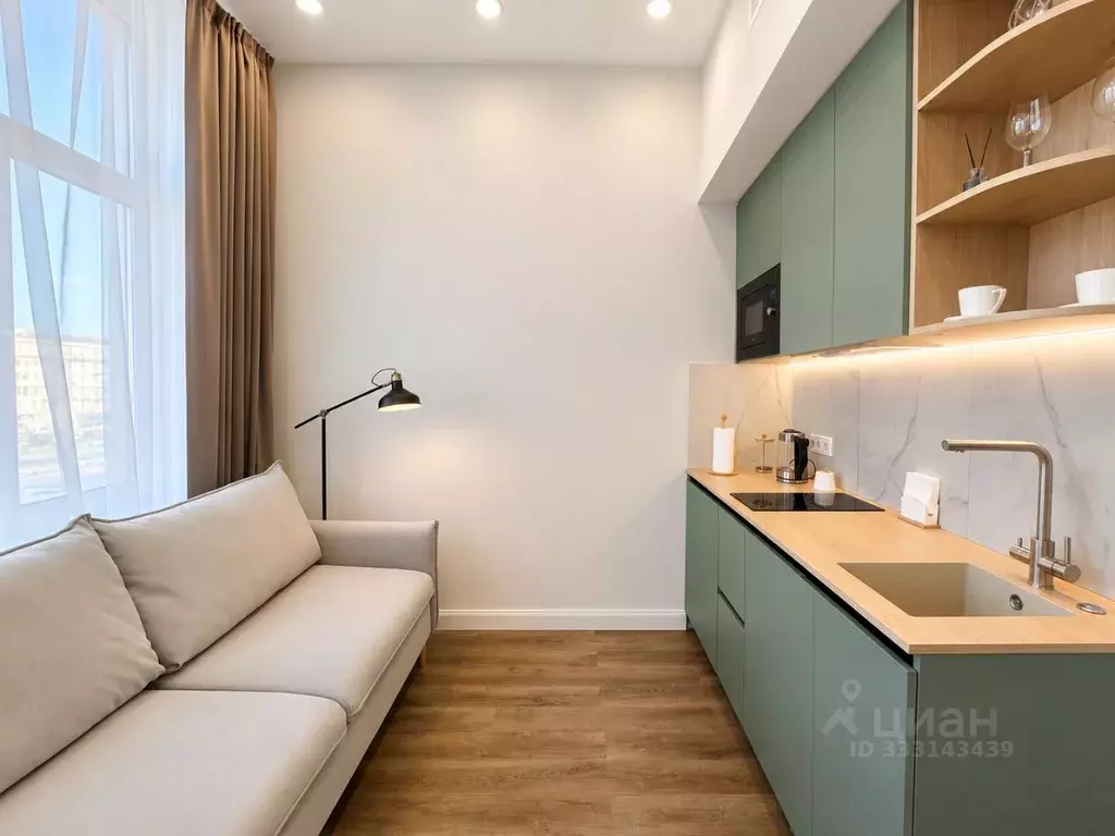 Студия Москва Ленинградский просп., 47С2 (22.0 м) - Фото 2