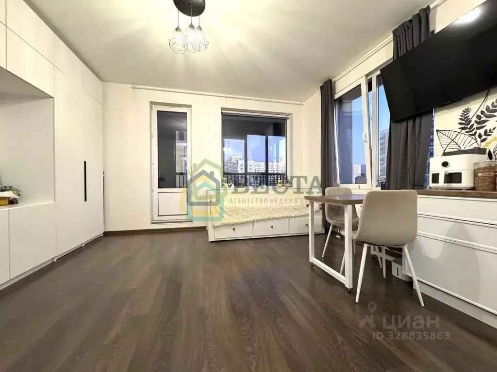 Студия Санкт-Петербург ул. Ультрамариновая, 8 (29.4 м) - Фото 2