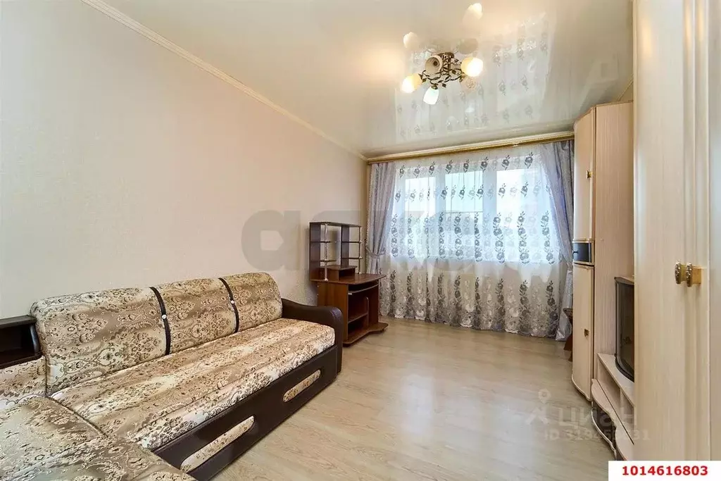 1-к кв. Краснодарский край, Краснодар Юбилейный мкр, ул. Генерала ... - Фото 0