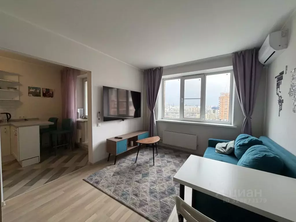 1-к кв. Москва Новорогожская ул., 28 (38.6 м) - Фото 1