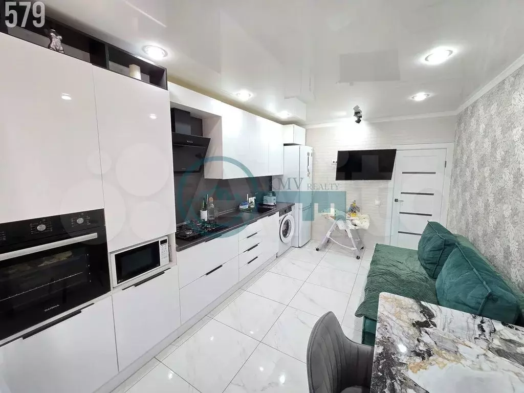1-к. квартира, 43 м, 5/5 эт. - Фото 1