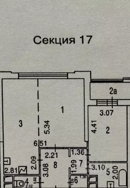 3-к кв. Москва Новогиреевская ул., 5Ак2 (71.8 м) - Фото 1