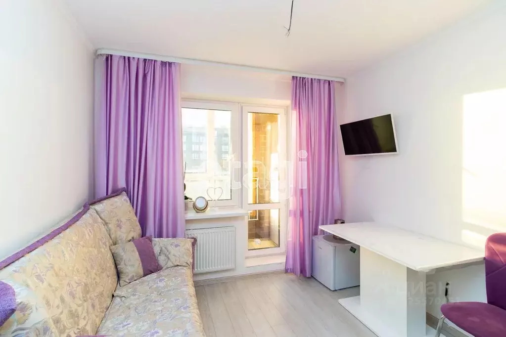 Студия Тюменская область, Тюмень ул. Новоселов, 115 (17.04 м) - Фото 1