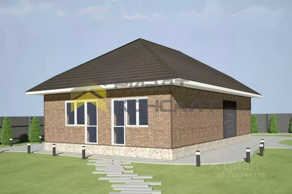 Дом в Омская область, Омский район муниципальный округ, с. Ребровка  ... - Фото 1