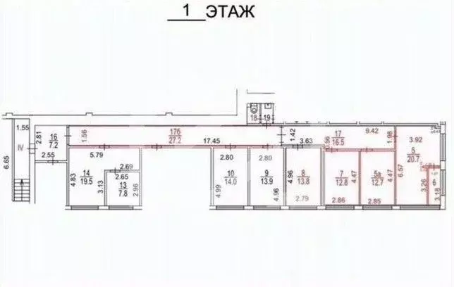 Помещение свободного назначения в Москва Батайский проезд, 55 (172 м) - Фото 2