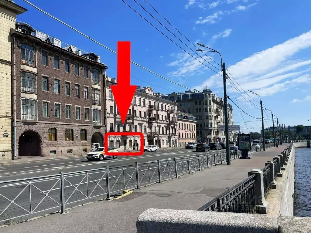 Помещение свободного назначения в Санкт-Петербург Ждановская наб., 7 ... - Фото 1