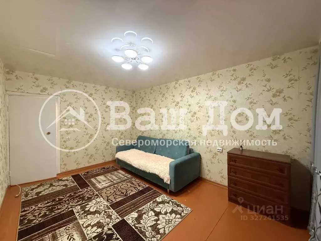 1-к кв. Мурманская область, Североморск ул. Адмирала Чабаненко, 5 ... - Фото 2
