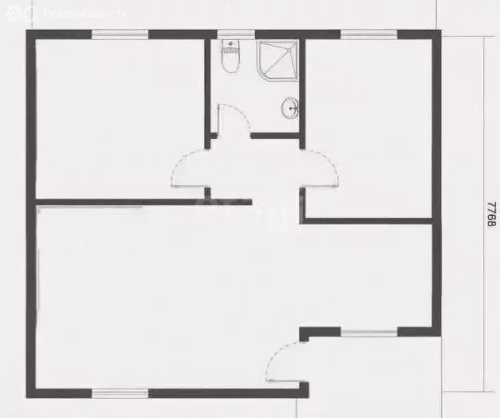 Дом в Липецк, Производственная улица (71 м) - Фото 1