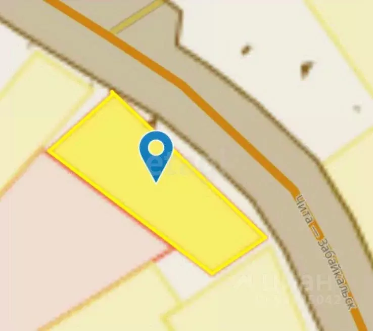 Участок в Забайкальский край, Читинский район А-350, 26-й км (96.42 ... - Фото 2