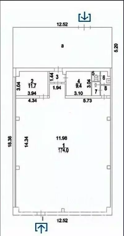 Производственное помещение в Москва Дубнинская ул., 75С8 (204 м) - Фото 0
