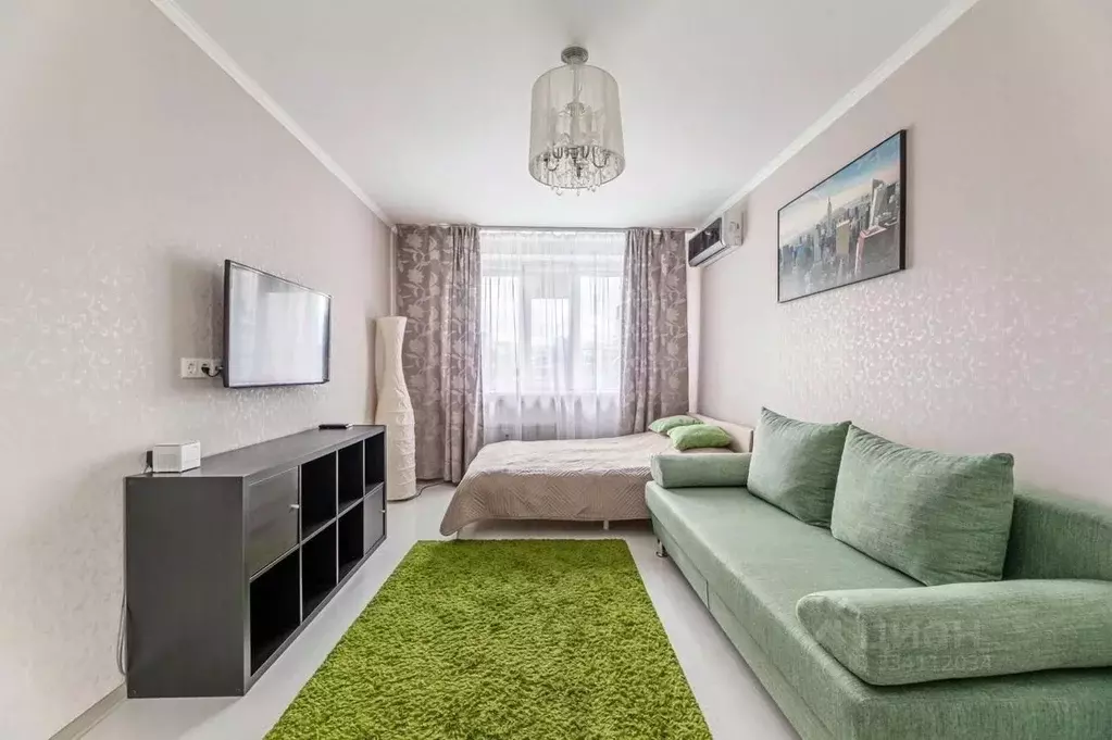 1-к кв. Татарстан, Казань Чистопольская ул., 12 (40.0 м) - Фото 1