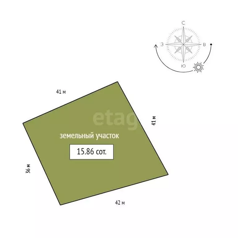 Участок в Красноярский край, городской округ Дивногорск, посёлок ... - Фото 1