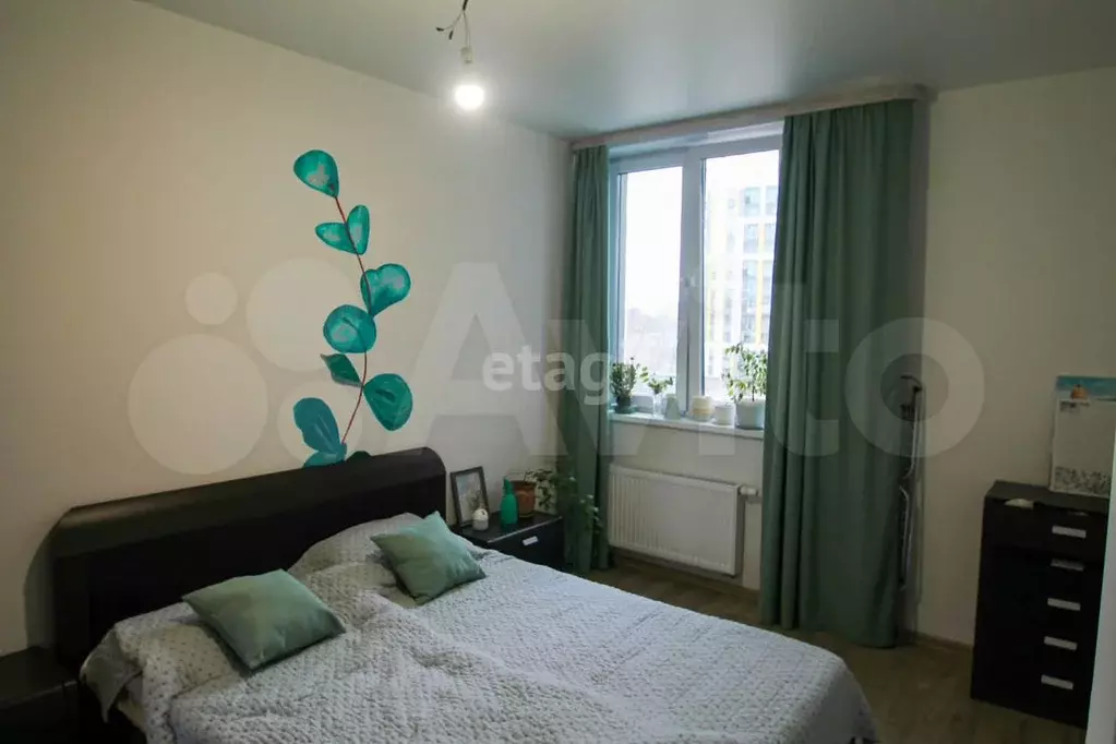 1-к. квартира, 47,4 м, 9/25 эт. - Фото 1