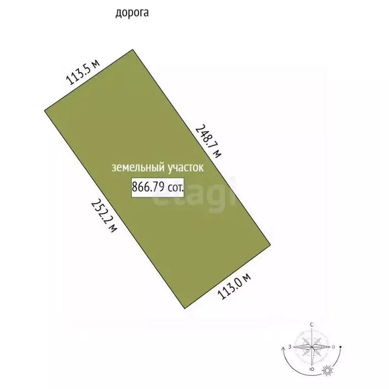 Участок в Ленинградская область, Ломоносовский район, Копорское с/пос, ... - Фото 2