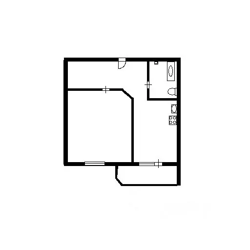 1-к кв. Новосибирская область, Новосибирск ул. Связистов, 3/1 (37.0 м) - Фото 2