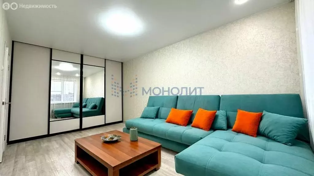 1-комнатная квартира: Чебоксары, проспект Тракторостроителей, 30к1 (34 ... - Фото 2