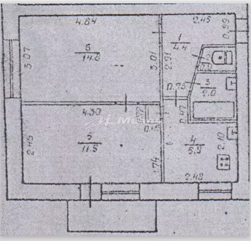 2-к кв. Крым, Саки ул. Ленина, 24 (40.4 м) - Фото 2