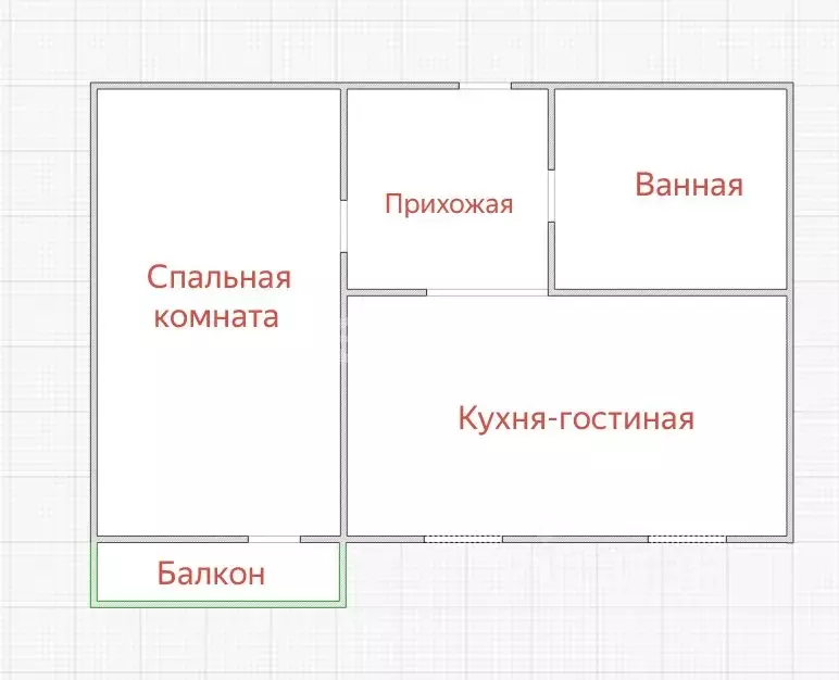 1-к кв. Краснодарский край, Славянск-на-Кубани Октябрьская ул. (45.0 ... - Фото 2